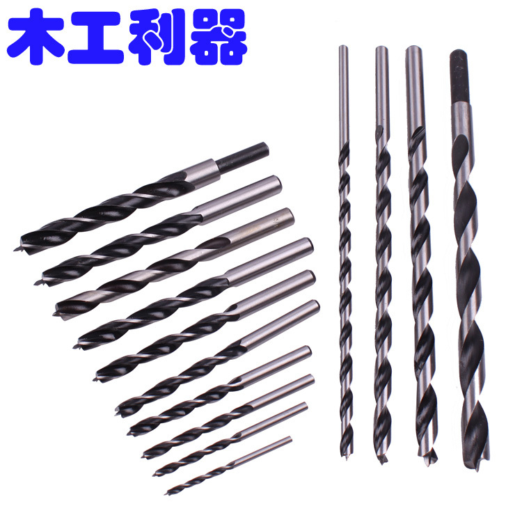 美科3一12mm木工钻头三尖钻 木料开孔钻孔工具 清边钻直柄麻花钻,价格,厂家,一手货源,一件代发 - 中国大集