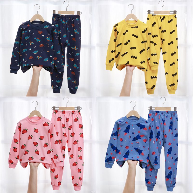 儿童纯棉内衣儿童内衣套装纯棉新款中大童宝宝秋衣秋裤家居服详情1
