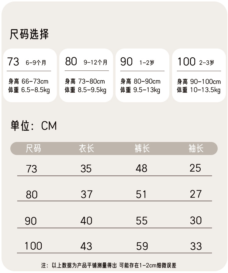 儿童纯棉无骨睡衣婴幼儿春秋分体套装护肚男女宝宝秋衣秋裤家居服详情2