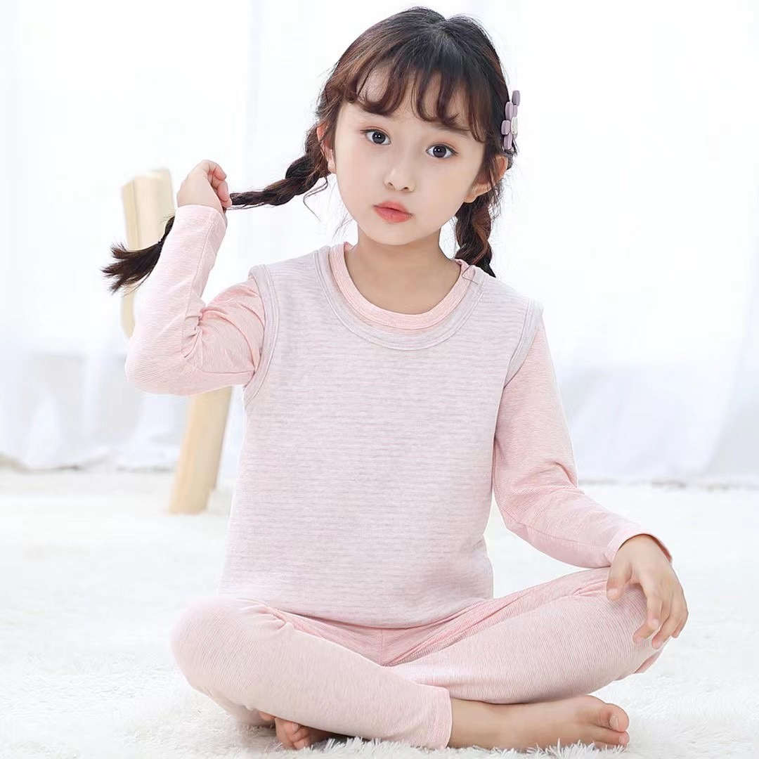 秋冬女童保暖背心儿童马甲女 202 宝宝加厚加绒中小大童马夹背心详情1