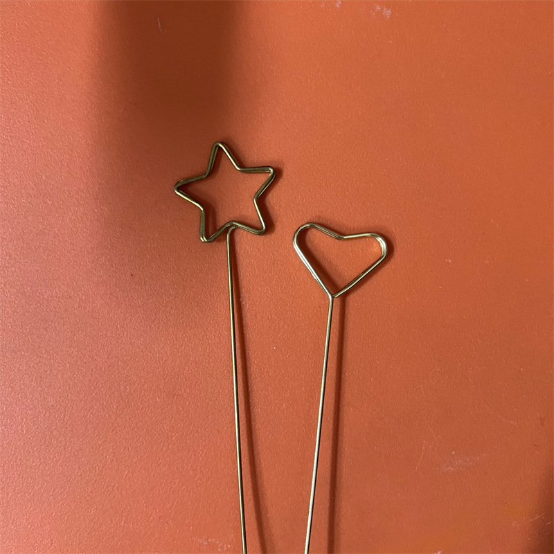 仙女棒直条花烟过年发光棒拍照爱心星星棒荧光缩略图 2