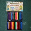 儿童洞洞蜡笔不脏手可水洗创意幼儿园彩绘油画棒彩色三角塑料蜡笔缩略图 1
