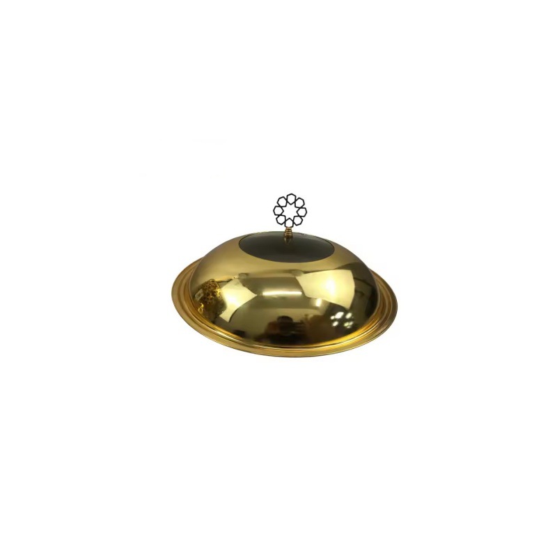 南美酒店自助餐炉黑金可视吊炉Black Heating Round Chafing Dish详情2