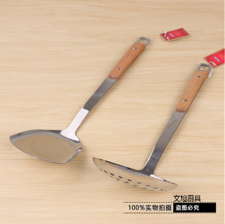 义乌好货 不锈钢厨具汤勺加厚锅铲炒菜铲子炊具烹饪工具厨房用品详情2