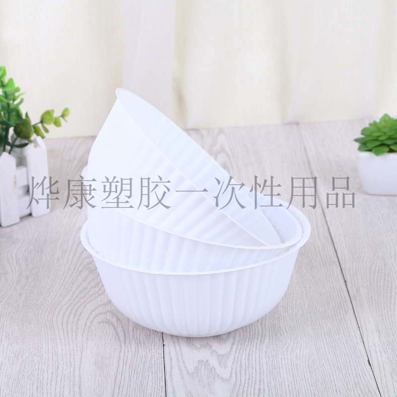 中号沙拉碗 圆形沙拉碗 一次性沙拉碗详情4
