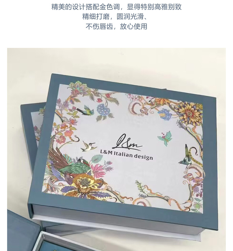 奢华品不锈钢咖啡勺北欧风高颜值简约批发详情10