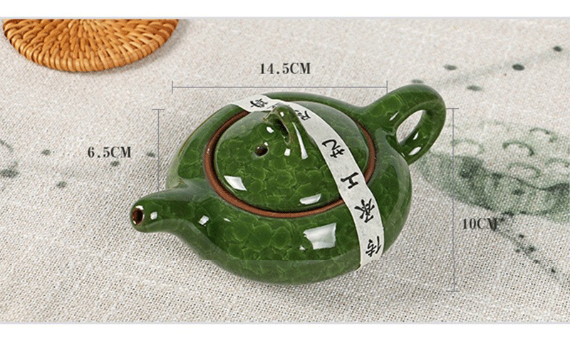 批发七彩冰裂茶具套装整套陶瓷功夫茶壶茶杯商务伴手礼品logo印字详情4