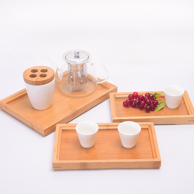 楠竹托盘竹制直角托盘茶水盘家用竹木盘子餐厅快餐盘水果托盘详情9