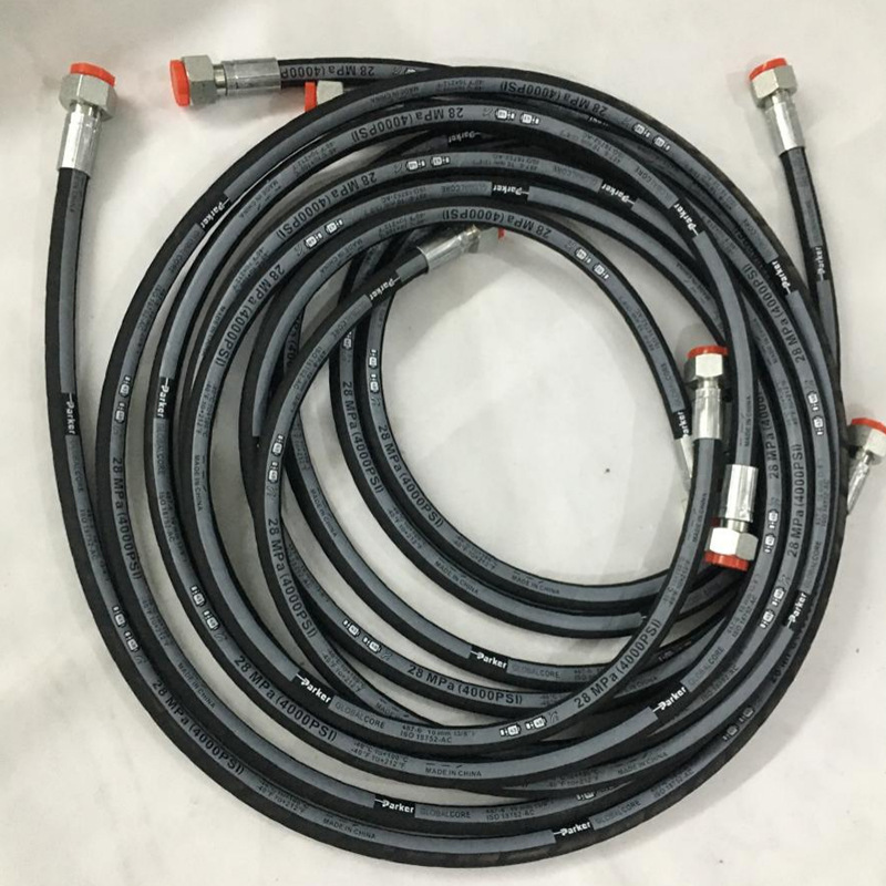 输水管泥浆管全钢法兰胶管耐磨管橡胶管液压管高压注浆管详情1