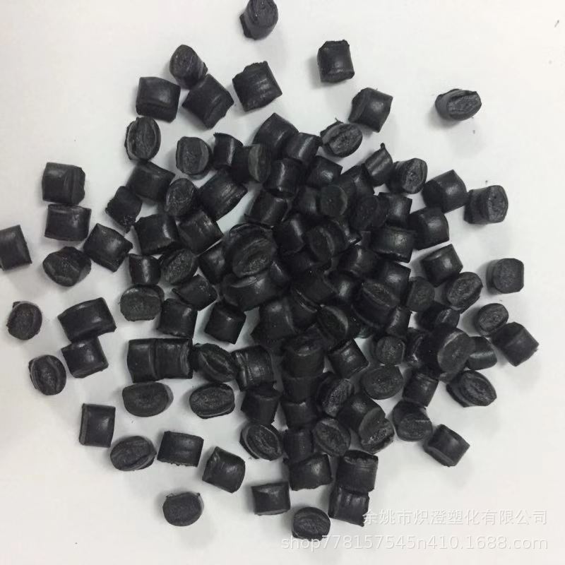 PP再生料颗粒 黑色PP回料粒子 高熔指 高流动 厂家直供详情1