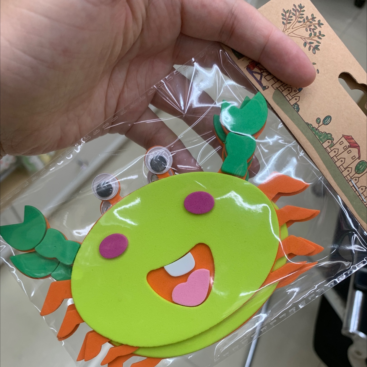 幼儿园系列墙贴螃蟹款详情1
