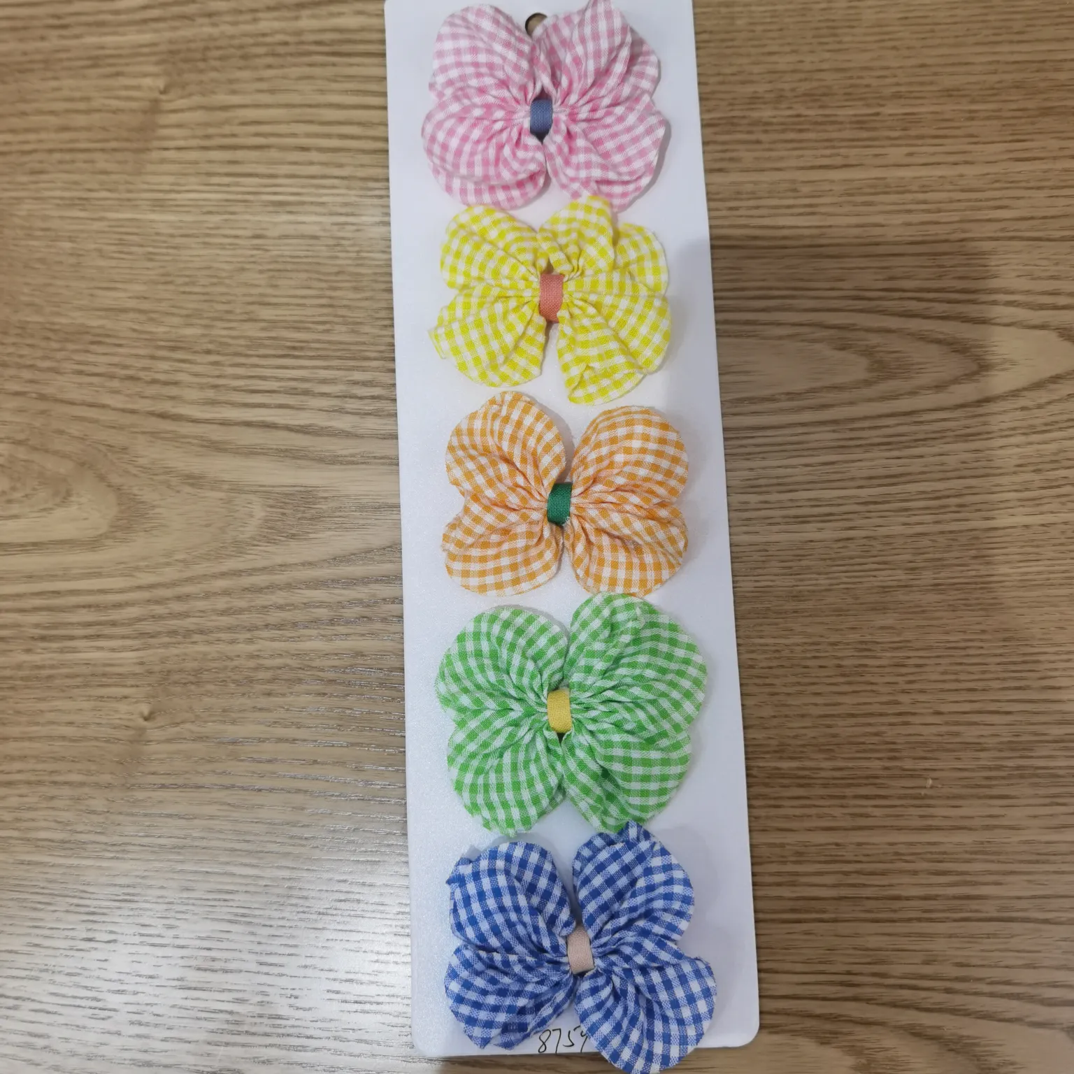 小格子棉布领结-005--五色详情1