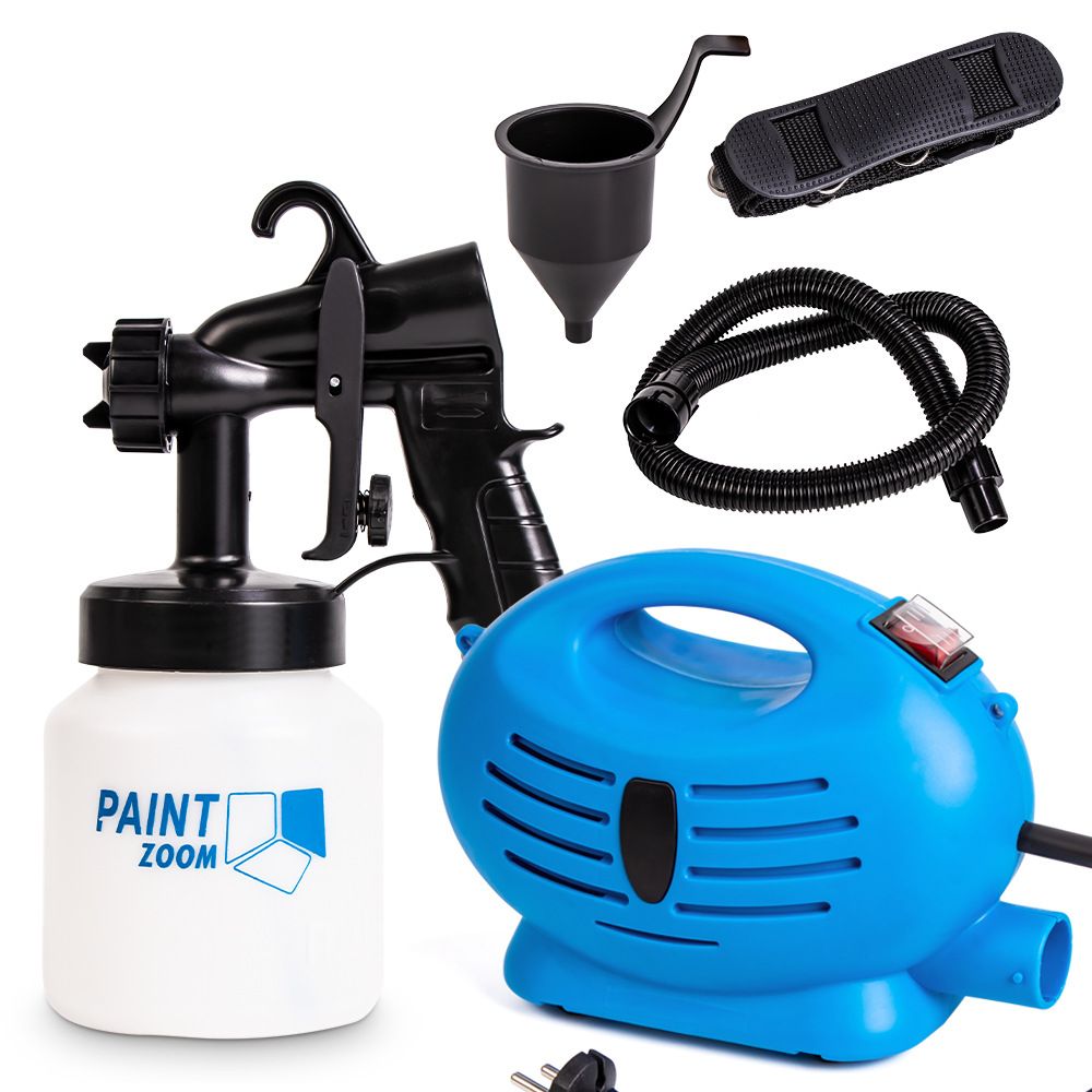 厂家直销DIY电动涂料器多功能自动喷漆机 110V-220V高压喷漆枪详情4