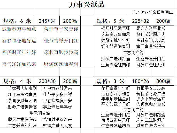 过年啦词句1