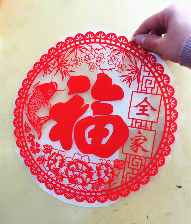 植绒窗花5