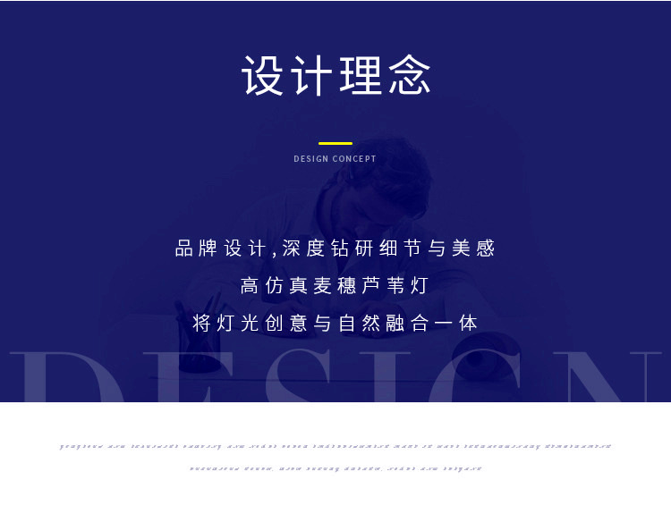 太阳能麦穗灯
