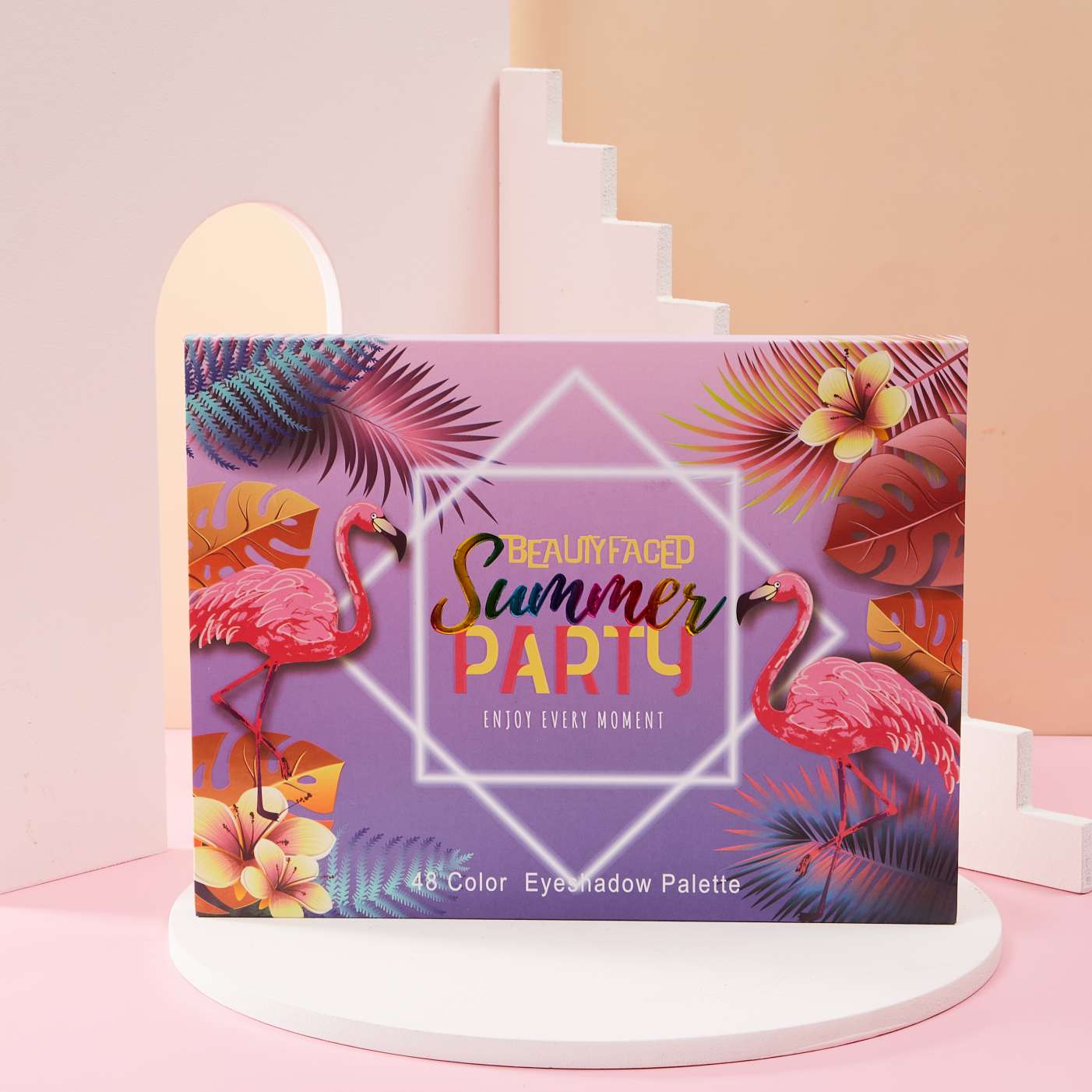 化妆师专用beauty faced眼影ins超火眼影盘闪粉珠光防水品牌平价详情图3
