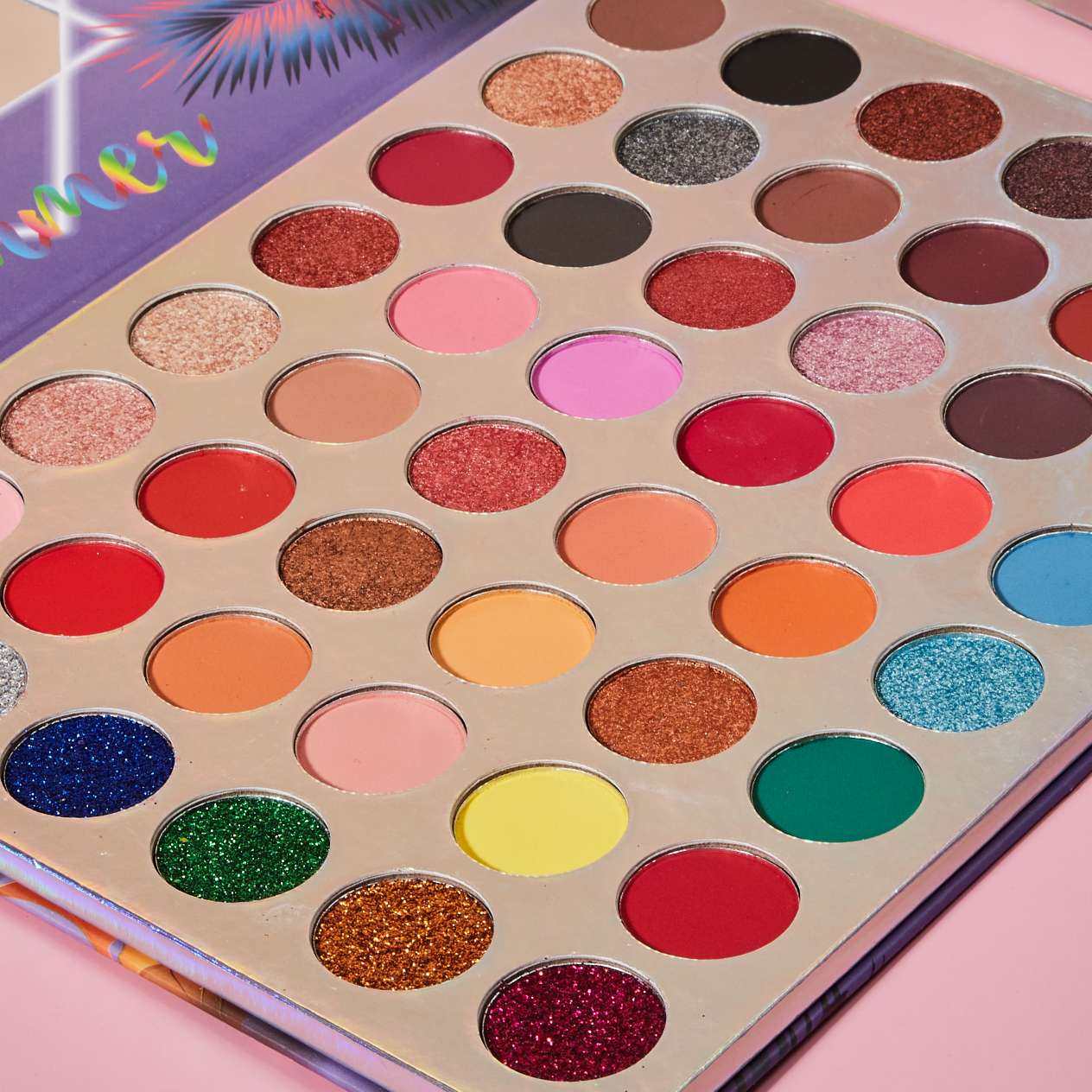 化妆师专用beauty faced眼影ins超火眼影盘闪粉珠光防水品牌平价详情图4