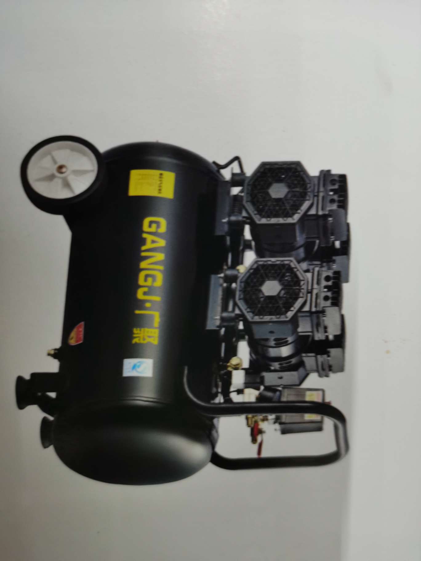 广聚静音无油空气压缩800W*2—50L详情1