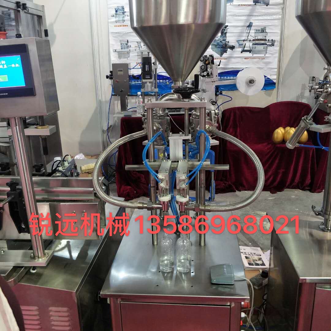 转阀两用灌装机锐远机械厂家直销诚信经营详情10