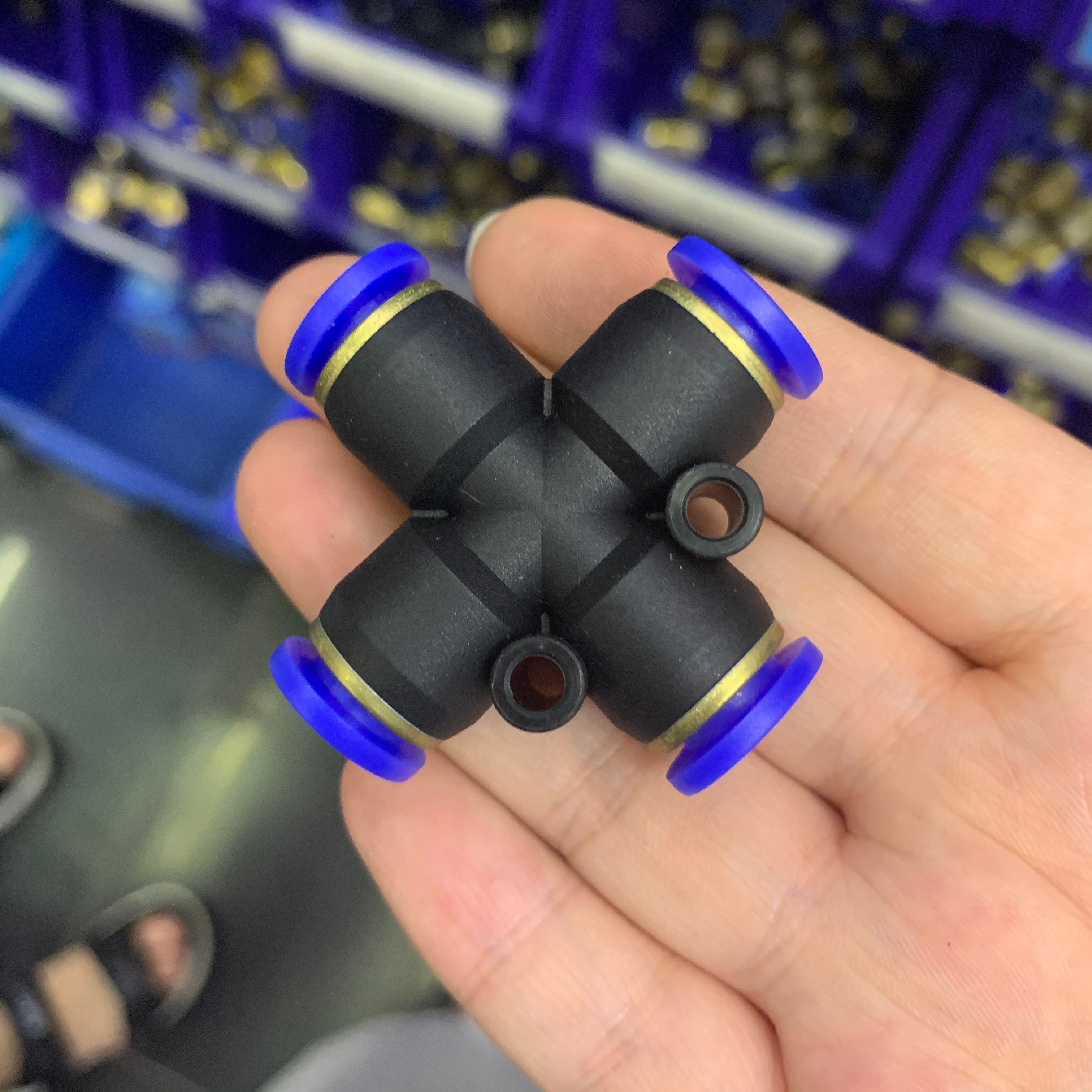 空压机配件 SP2A-8十字四通详情2