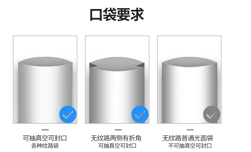 袋子要求