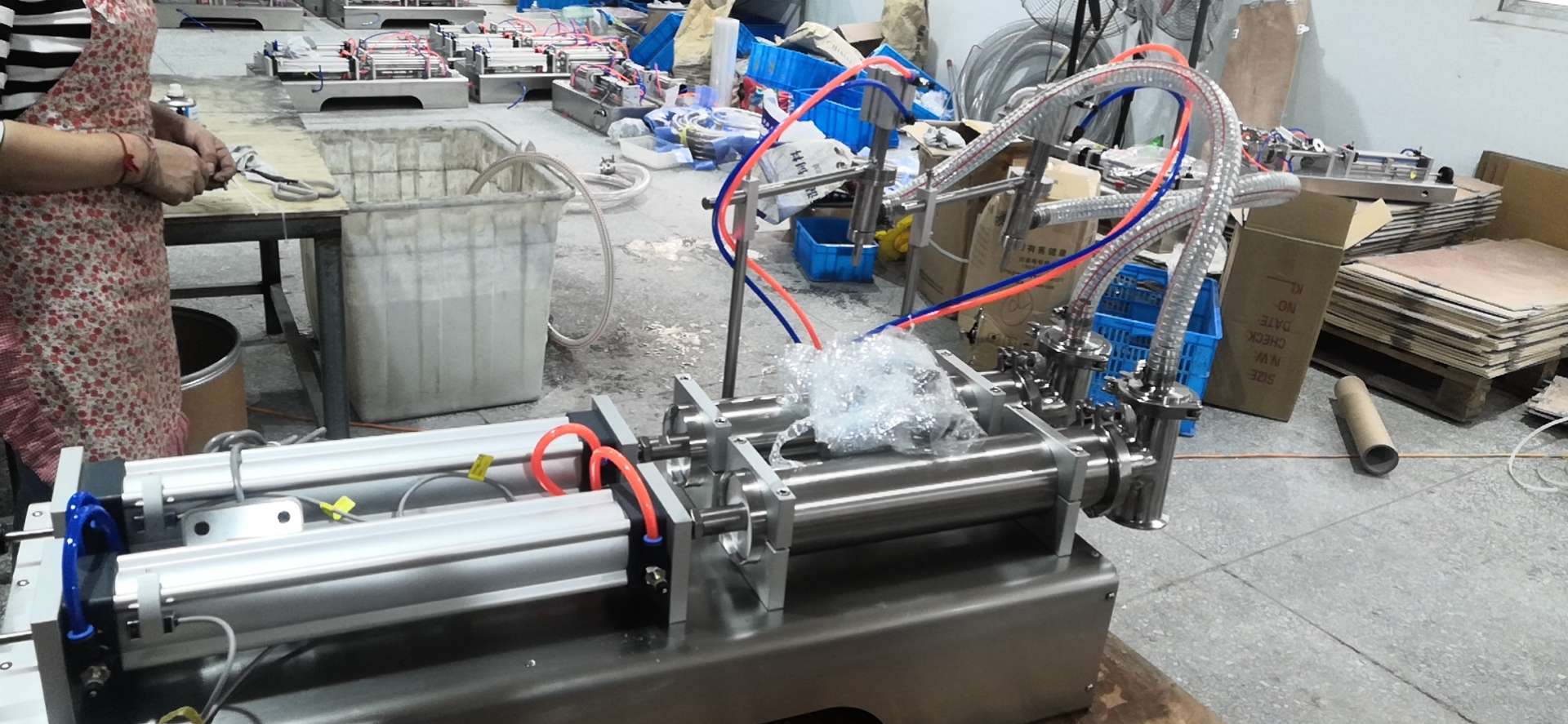 50-500双头液体灌装机广涛包装印刷机械详情5