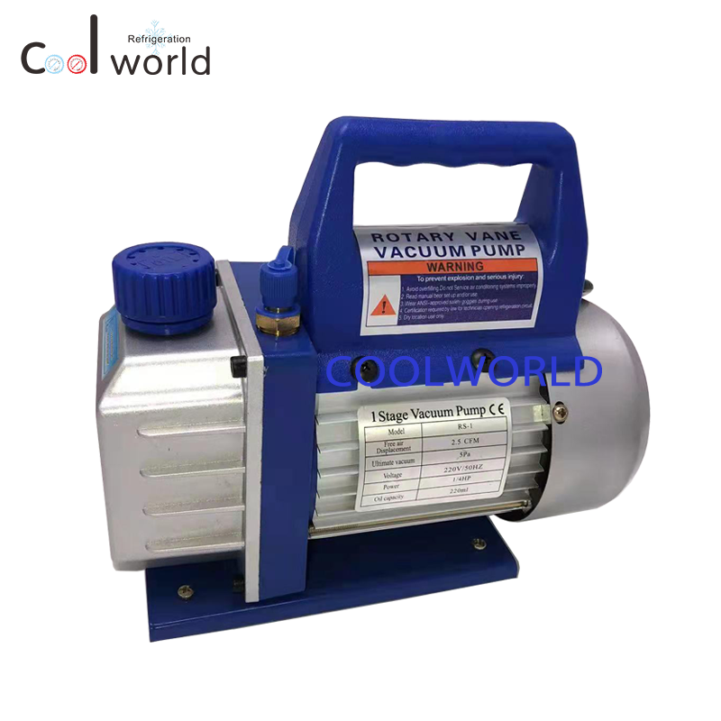 RS-1 单级旋片真空泵 制冷维修 汽车工业真空泵 220V 1/4HP 2.5CFM详情2