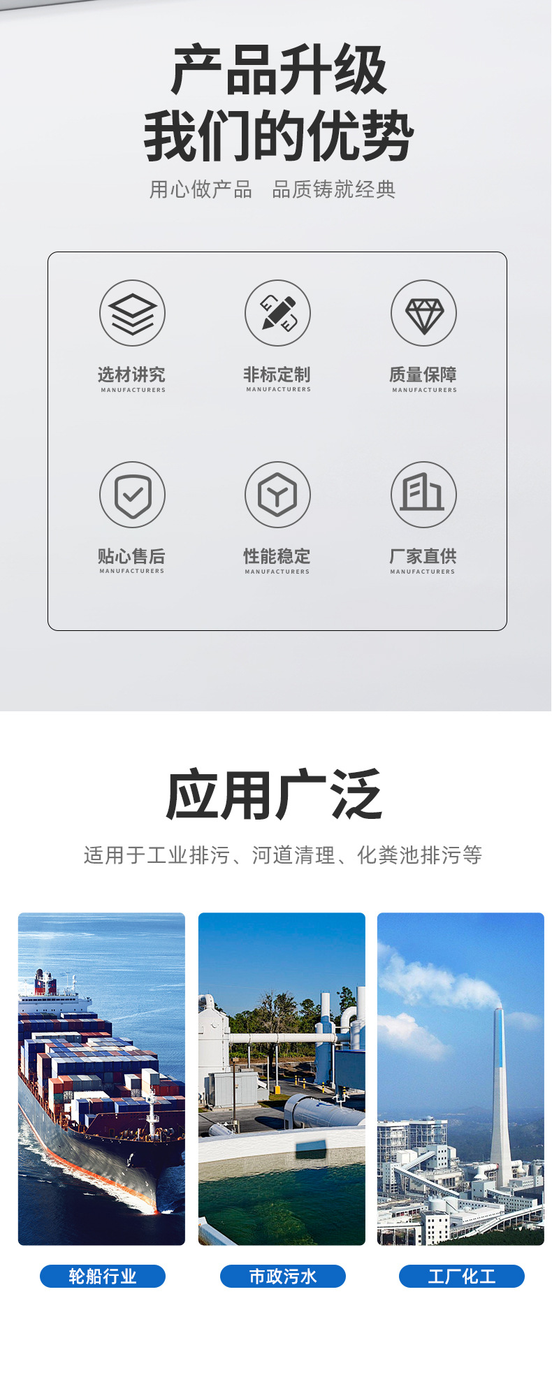 源泉厂家生产350QZB系列潜水轴流泵农田灌溉380V电动潜水泵详情2