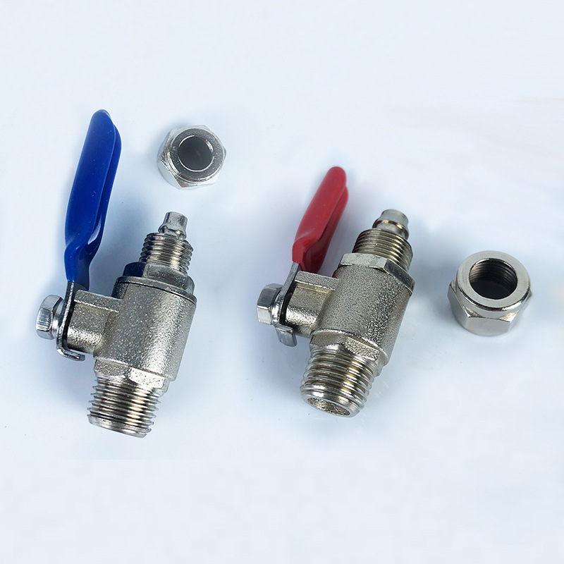 4分外丝转2分金属球阀4分外螺纹转2分3分金属开关阀门4分内螺纹Ball valve of metal详情2