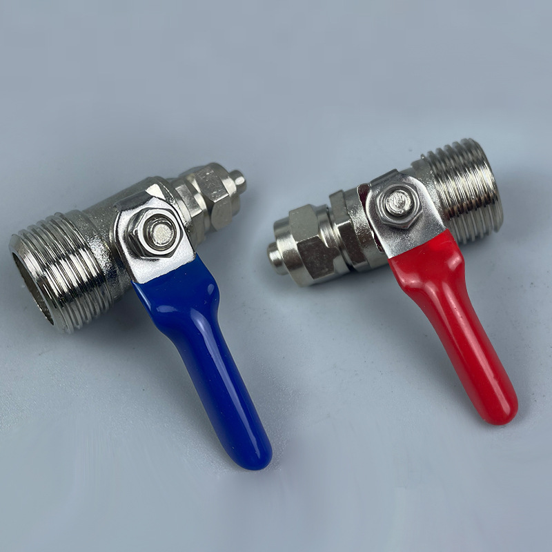 4分外丝转2分金属球阀4分外螺纹转2分3分金属开关阀门4分内螺纹Ball valve of metal详情1