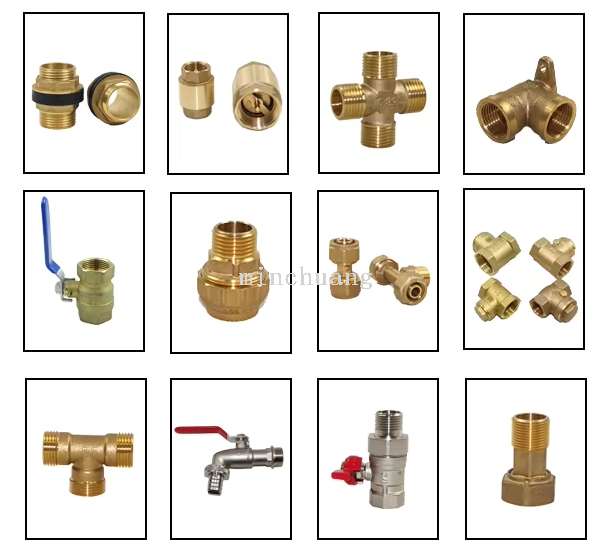 工厂价格OEM ODM 1/2”黄色气阀外螺纹黄铜气阀 用于天然气管道详情1
