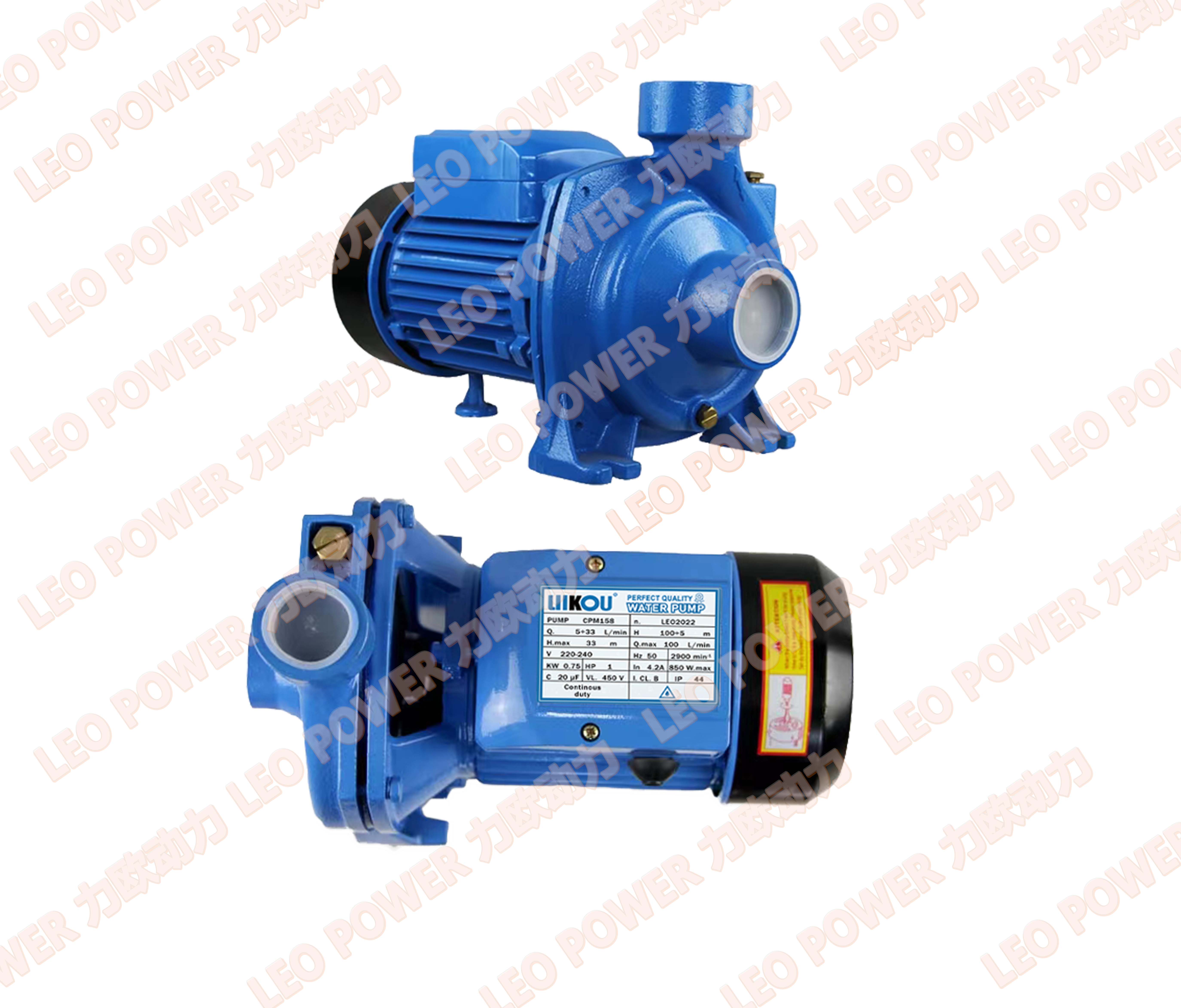 1HP/1.5HP/2HP 水泵详情1