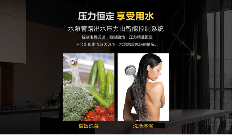 进化永磁变频自吸泵 抽水增压泵 家用全自动恒压智能自来水泵详情3