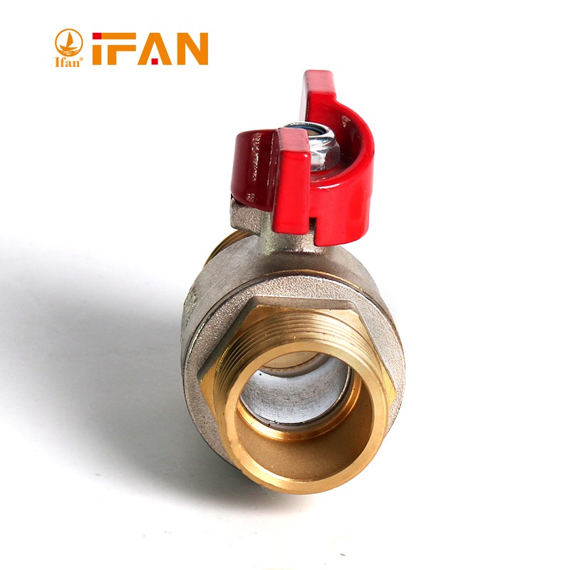 IFAN 工厂制造 81068 外丝球阀 1/2MM-B 铜阀门 水控铜球阀详情15