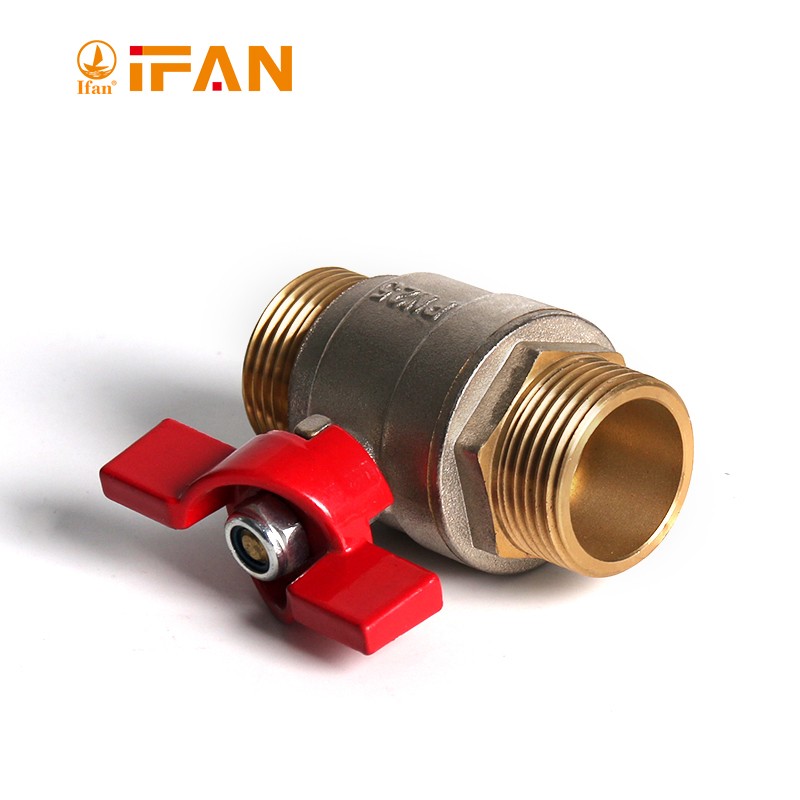 IFAN 工厂制造 81068 外丝球阀 1/2MM-B 铜阀门 水控铜球阀详情16