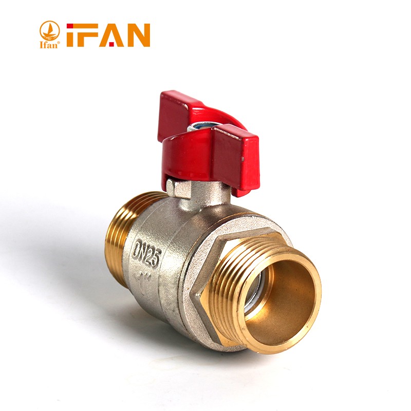 IFAN 工厂制造 81068 外丝球阀 1/2MM-B 铜阀门 水控铜球阀详情14