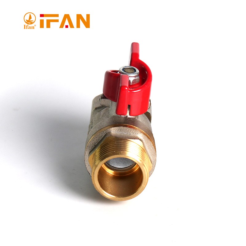 IFAN 铜球阀 二片式两片内螺纹 内丝扣自来水管开关 4分6分1寸 3/4 FM-B 阀门 详情15