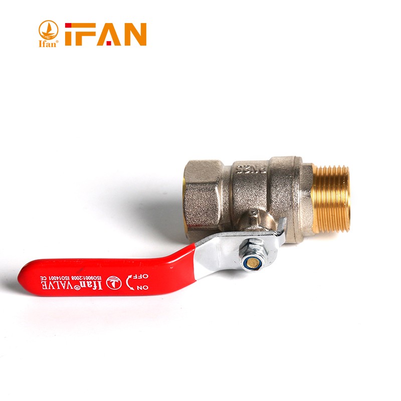 IFAN 铜阀门 全通径 黄铜球阀 内外丝加厚 两片式球阀 批发 自来水开关阀门详情14