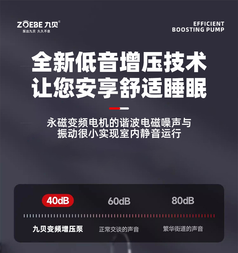 永磁变频全屋智能自来水自吸泵全自动家用小区管道恒压静音增压泵详情14