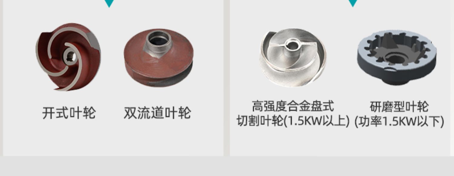 新界WQ污水抽水泵抽粪泥浆排污泵家用220V380v高扬程吸污潜水泵Sewage pumpمضخة مجارير详情3
