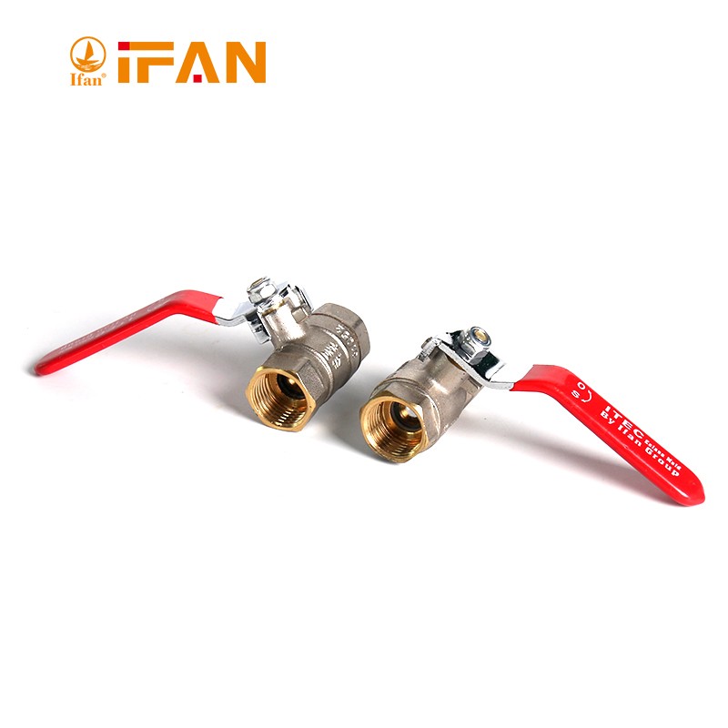 IFAN 铜球阀 DN15 内外螺纹 加厚重型 电镀铜体 铁芯 球阀 4分6分 内外丝铜阀门详情17
