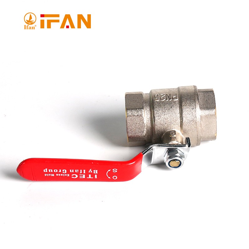 IFAN 铜球阀 DN15 内外螺纹 加厚重型 电镀铜体 铁芯 球阀 4分6分 内外丝铜阀门详情14