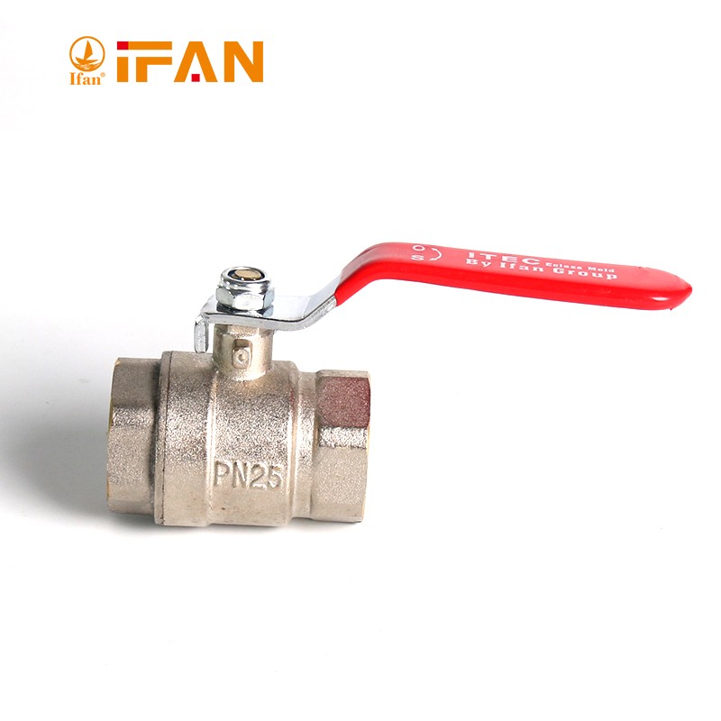 IFAN 铜球阀 DN15 内外螺纹 加厚重型 电镀铜体 铁芯 球阀 4分6分 内外丝铜阀门详情18