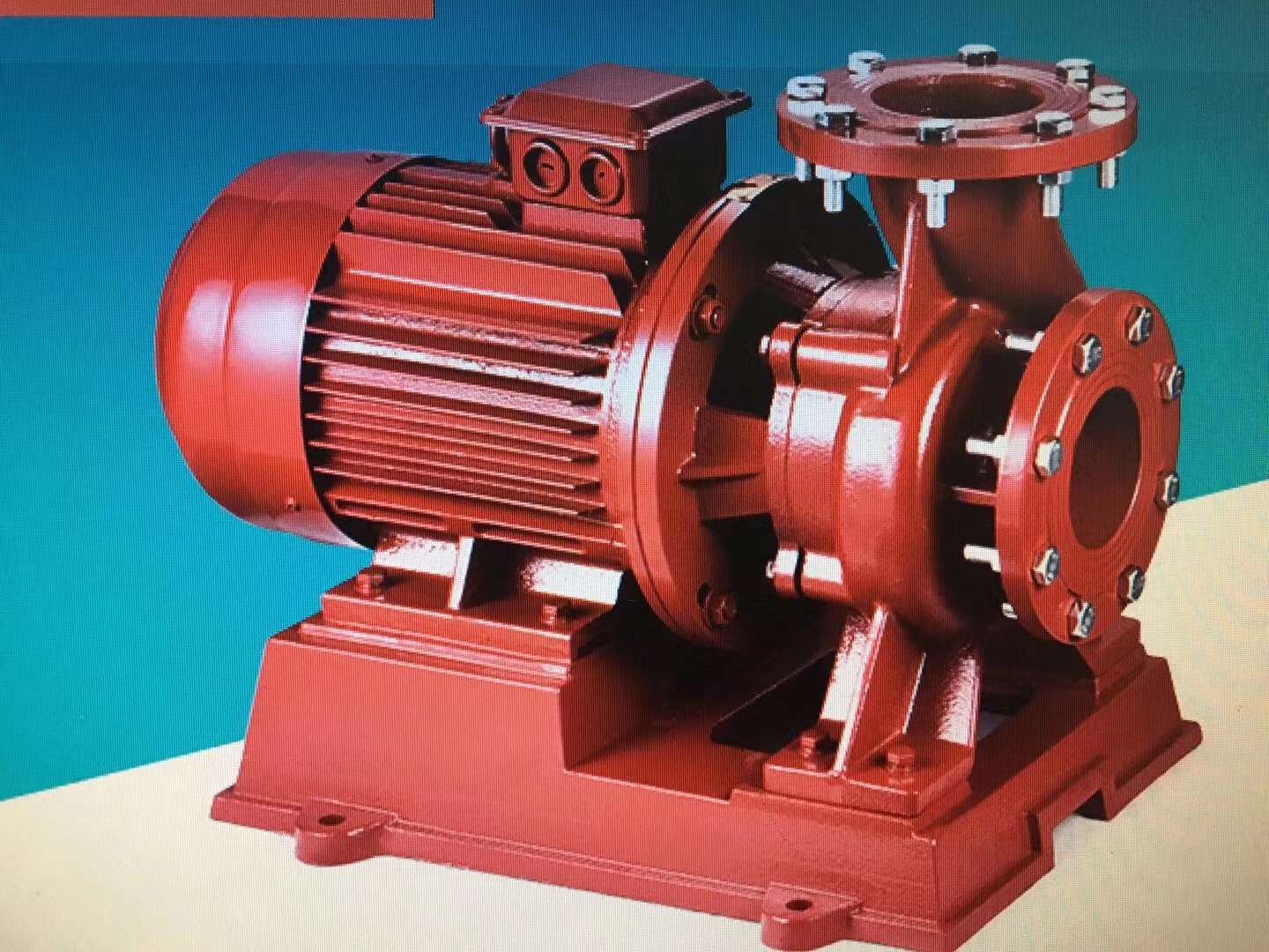 ISW型冷热水卧式管道离心泵55KW100mm口径详情3