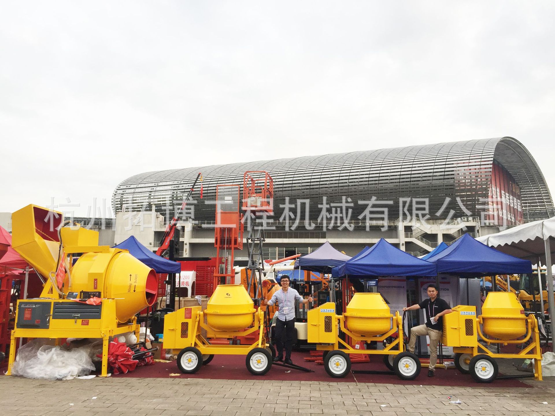 【厂家直销】混凝土搅拌机 350型卧式自动上料搅拌机详情20