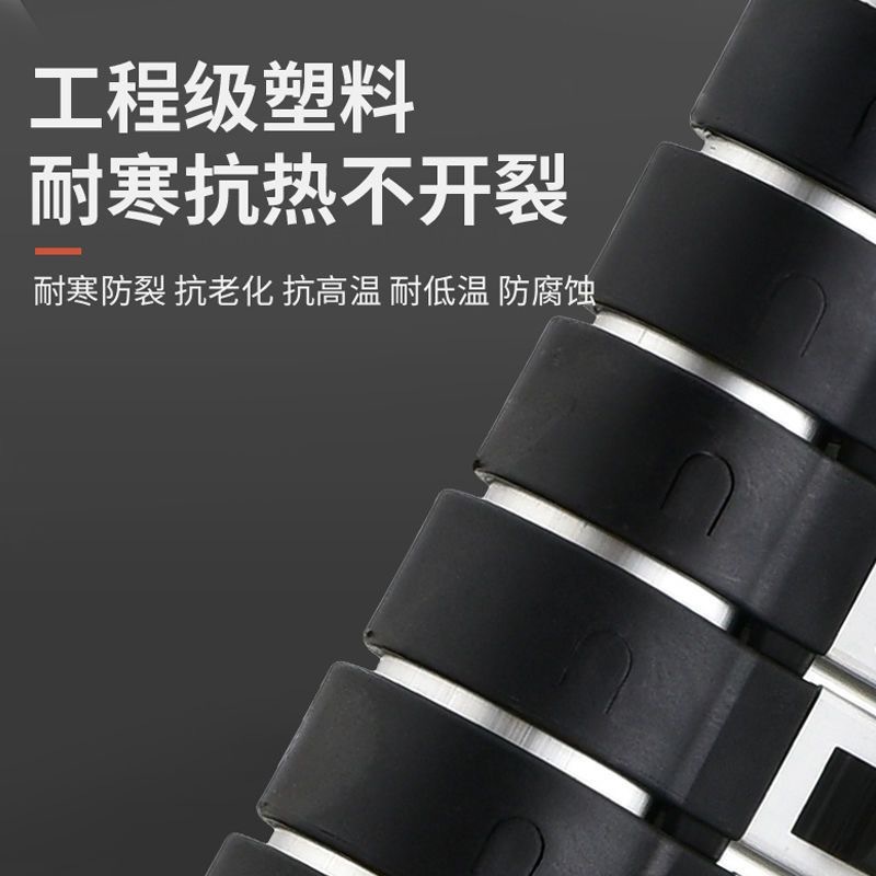 伸缩梯梯子铝合金直梯加厚升降家用折叠工程楼梯竹节梯便携工程梯详情7