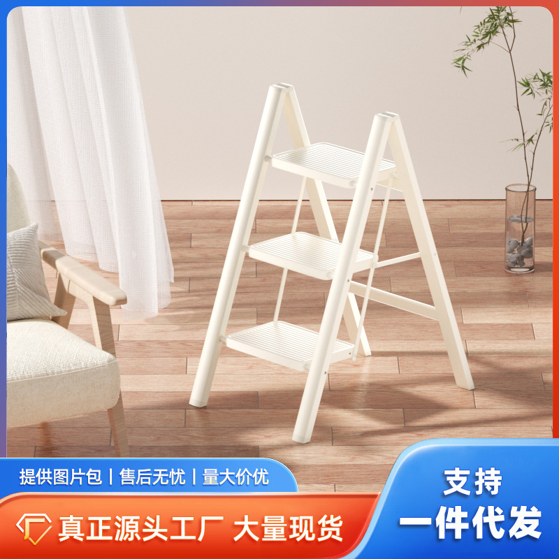 梯子家用梯折叠梯子伸缩楼梯多功能室内加厚安全小扶梯便携人字梯详情1
