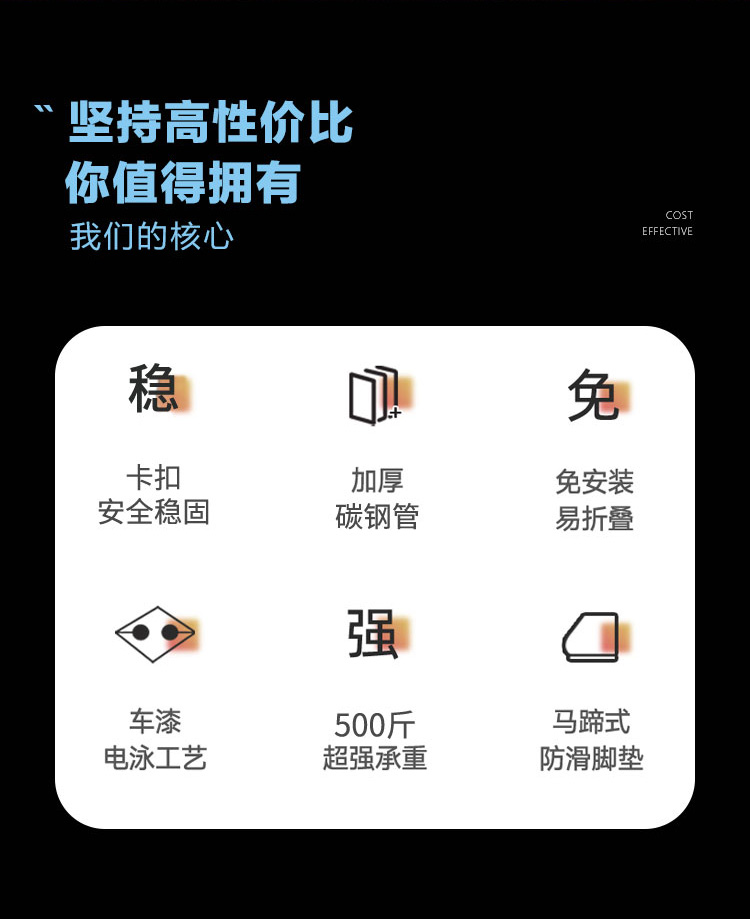 梯子家用折叠梯加厚室内多功能人字四五步梯安全伸缩小型便携收纳详情3