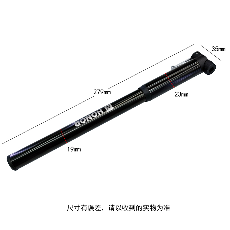 230517铝合金打气筒山地自行车铝合金打气筒高压打气筒便携单车小迷你气筒详情6